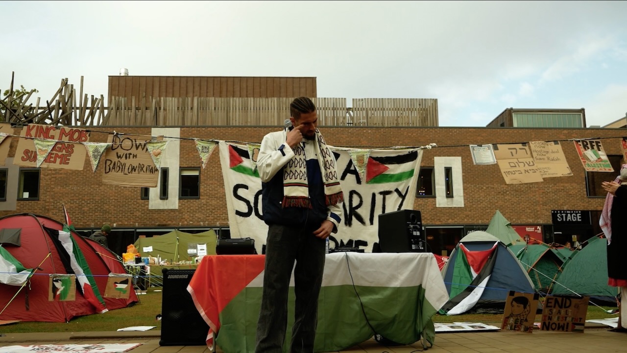 من فيلم "أنا دمي فلسطيني"