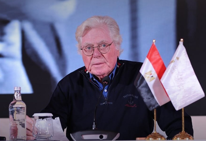 الفنان حسين فهمي رئيس المهرجان